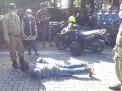 Kapolsek Asemrowo Pimpin Operasi Masker Gabungan Bersama Anggota Satpol PP