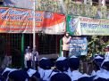 Kapolsek Krembangan Pimpin Upacara di SMPN 7, Sampaikan Pesan Rajin Belajar