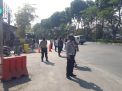 Kapolsek Asemrowo Pimpin Operasi Yustisi Protokol Kesehatan di Jalan Dupak Rukun