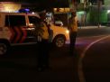 Polsek Krembangan Patroli Malam di Jalan Demak, Antisipasi 3 C & Balapan Liar