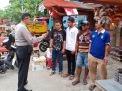 Babinkamtibmas Sidotopo Beri Pesan Kamtibmas Ke Pedagang Terminal Ampel
