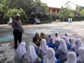 Babinkamtibmas Ujung Sambang SMPN 11, Sampaikan Pesan Rajin Belajar