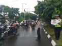 Polsek Asemrowo Lakukan Pengaturan Pagi Sambil Sosialisasi Tertib Lalu Lintas