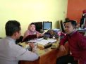 Babinkamtibmas Takal Kedinding Sambang SMP Taruna Jaya, Koordinasi Cegah Unjuk Rasa Pelajar