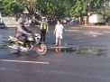 Unit Lantas Polsek Pabean Cantikan Laksanakan Pengaturan Pagi Cegah Kemacetan