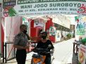 Babinkamtibmas Kenjeran Sambang Kampung Tangguh, Cek Penggunaan Masker