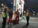 Polsek Pabean Cantikan Pantau Keamanan SPBU Melalui Patroli Malam