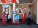 Polsek Asemrowo Patroli di SPBU, Sampaikan Himbauan Waspada Uang Palsu