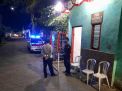 Polsek Kenjeran Lakukan Patroli di Pemukiman, Sampaikan Waspada Orang Tak Dikenal