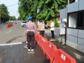 Urkes Polres Tanjung Perak Lakukan Cek Suhu Badan