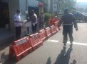 Cegah Penyebaran Covid-19, Urkes Bag Sumda Polres Tanjung Perak Rutin Lakukan Pengecekan Suhu Badan