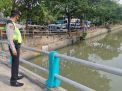 Polsek Pabean Cantikan, Antisipasi Potensi Banjir Lewat Pemantauan Debit Air