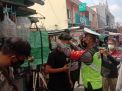Polsek Pabean Cantikan Lakukan Operasi Penertiban Masker di Pasar Kilometer