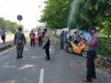 Wakapolsek Kenjeran Pimpin Operasi Penertiban Masker Personil Gabungan di Akses Suramadu
