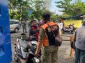 Polsek Pabean Cantikan Bersama Personil Gabungan Gelar Operasi Penertiban Masker di Jalan Dukuh