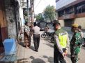 Bersama Personil Gabungan, Polsek Pabean Cantikan Gelar Operasi Penertiban Masker Untuk Tekan Penyebaran Covid-19