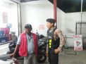 Satsabhara Polres Tanjung Perak Patroli Malam Sambil Titip Pesan Waspada Curanmor