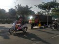 Polsek Kenjeran Atur Lalu Lintas Pagi di Seputaran Jalan Pogot