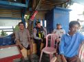 Satsabhara Polres Tanjung Perak Patroli di Pelabuhan Kalimas, Titip Pesan Waspada Kriminalitas