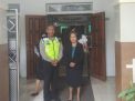 Polsek Krembangan Lakukan Pengamanan Kebaktian di Gereja Sangihe Talaud