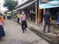 Putus Rantai Penyebaran Covid-19, Polsek Krembangan Lakukan Penertiban Masker di Pasar Kampung Nelayan