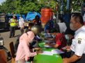 Kapolsek Pabean Cantikan Pimpin Operasi Penertiban Masker, Tekan Penyebaran Covid-19