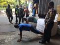Polsek Pabean Cantikan Gelar Operasi Penertiban Masker Mobile Bersama Instansi Samping, Sasar Pengguna Jalan