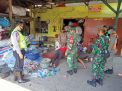 Polsek Pabean Cantikan Gelar Operasi Pemberlakuan PPKM Darurat & Pembagian Sembako di Warung-Warung