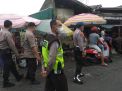 Sasar Pengunjung & Pedagang Pasar Kalianak, Polsek Krembangan Gelar Operasi Masker