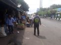 Satsabhara Polres Tanjung Perak Patroli Dialogis Bersama Pedagang Pasar Ujung