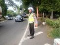 Cegah Kemacetan, Satlantas Polres Tanjung Perak Laksanakan Pengaturan Pagi