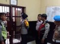 Kapolsek Polsek Pabean Cantikan Pimpin Pengecekan Tahanan