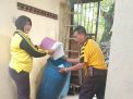 Personil Polsek Semampir Kerja Bakti Bersih-bersih Mako