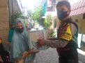 Babinkamtibmas Bongkaran Bagikan Bantuan Sembako Untuk Warga Bibis