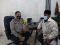 Babinkamtibmas Ujung Sambang Pengurus Kampung, Ingatkan Pentingnya Protokol Kesehatan
