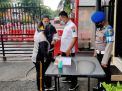 Urkes Polres Tanjung Perak Lakukan Cek Suhu Badan Personil & Tamu, Cegah Penyebaran Covid-19