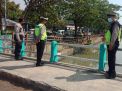 Polsek Pabean Cantikan Pantau Debit Air, Antisipasi Potensi Banjir
