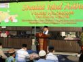 Kapolres Tanjung Perak Bersama Anggota Jalankan Ibadah Sholat Idul Adha di Lapangan Apel