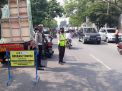 Polres Tanjung Perak Gelar Operasi Penertiban Masker Dipimpin Kanit Lantas Polsek Asemrowo