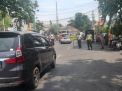 Polsek Semampir Lakukan Operasi Penertiban Masker di Jalan Pegirian