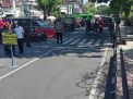 Polsek Semampir Gelar Operasi Penertiban Masker Bareng Koramil & Satpol PP