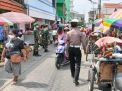 Polsek Krembangan Gelar Operasi Penertiban Masker Bersama Koramil