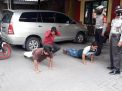 Polsek Asemrowo Laksanakan Penertiban Masker Bersama LPMK & Koramil di Depan Mako