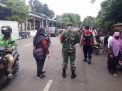 Wakapolsek Semampir Pimpin Operasi Penertiban Masker Bersama Camat di Jalan Pegirian