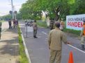 Polsek Kenjeran Gelar Operasi Penertiban Masker Bersama Instansi Samping di Akses Suramadu