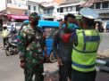 Polsek Pabean Cantikan Gelar Operasi Penertiban Masker, Sasar Para Pengguna Jalan
