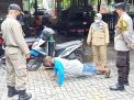 Polsek Asemrowo Bersama Satpol PP Kecamatan Gencar Lakukan Operasi Masker, Tekan Penyebaran Covid-19