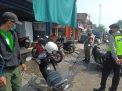 Polsek Pabean Cantikan & Instansi Samping Gelar Operasi Penertiban Masker di Jalan Kalimas Baru