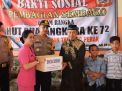 Bakti Sosial HUT Bhayangkara, Kapolres Bagi-bagi Bingkisan ke Panti Asuhan