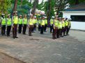 Satlantas Polres Tanjung Perak Gelar Apel Dilanjutkan Pengaturan Pagi